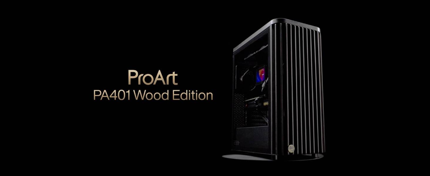 Amazon.com: ASUS ProArt PA401 Wood Edition ATX Mid-Tower PC Case