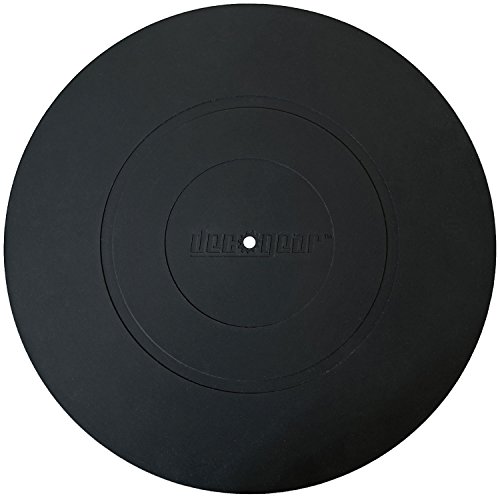 Deco Gear Audiophile 12-Inch Silicone Rubber Turntable Platter | Universal for All Vinyl