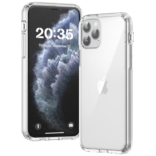 Voyahülle Hülle für iPhone 11 Pro Hülle Anti-Vergilbung Transparent Handyhülle Stoßfest Schutzhülle Premium Kratzfeste Case für iPhone 11 Pro - Durchsichtig