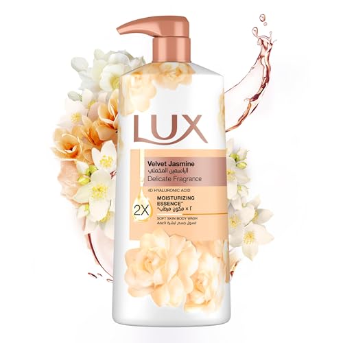 Lux Delicate Fragrance Body Wash Velvet Jasmine 2x Moisturizing Essence with 4D Hyaluronic Acid 700ml