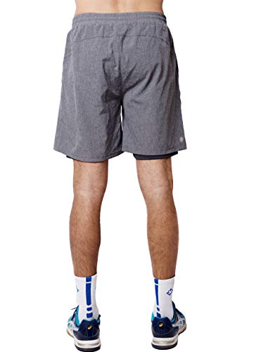 GEEK LIGHTING Mens Golf Polo Shirts Quick-Dry Moisture-Wicking Athletic Short Sleeve (Grey, XX-Large) - Thumbnail 5