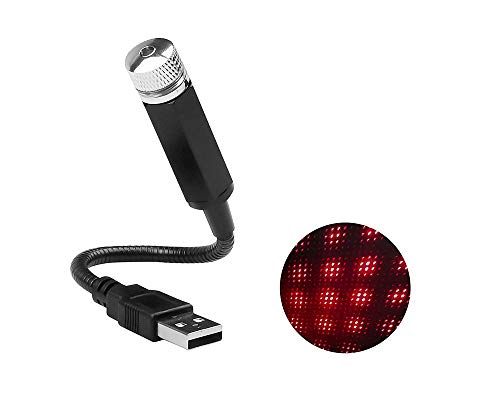 Image of WolkomHome USB Star Light Galaxy Night Sky Ambiance Laser Micro Projector Atmosphere Ambient Roof Ceiling Lights for Tata Indigo CS