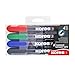 Produktbild Kores - K-Marker XP2: Bunte Permanent Marker Stifte, Keilspitze mit wasserfester und nahezu geruchsfreier Tinte, für alle Oberflächen, Packung mit 4 Sortierten Farben