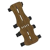 OMP Mountain Man 4-Strap Ventilated Leather Arm Guard