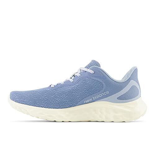 New Balance Women's Fresh Foam Arishi V4 Running Shoe, Mercury Blue/Angora Fuzz, 5.52