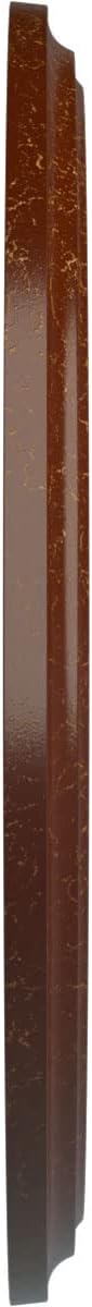 Ekena Millwork CM41CLBMC 41 1/8"OD X 4"ID X 2 1/8"P Classic Ceiling Medallion Fits Canopies Up To 5 1/2", Burnished Mahogany Crackle