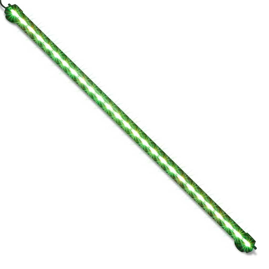 Lampe LED de Bulles d'aquarium RVB 71 cm éclairage Submersible avec télécommande, Tube Lumineux pour Bassin Eau Douce et mer, Rampe Lumineuse dimmable pour Plantes et Poissons