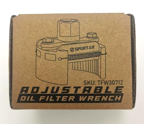 Spurtar Adjustable Oil Filter Wrench 60-80mm Universal Oil Filter Removal Tool 1/2'' Drive Oil Filter Tool Perfect Fits Small Medium-Sized Spin-on Oil Filters, TFW30712 10 Spurtar Adjustable Oil Filter Wrench 60-80mm Universal Oil Filter Removal Tool 1/2'' Drive Oil Filter Tool Perfect Fits Small Medium-Sized Spin-on Oil Filters, TFW30712 - Image 10