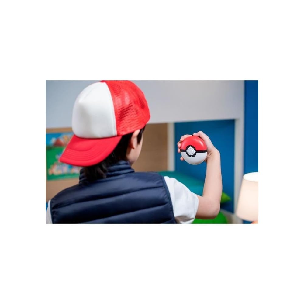 Pokémon Bandai Dresseur Mission - Jeu électronique en Forme de Poké Ball - Jeu interactif, sans écran, à Reconnaissance vocale sur l'univers des Parle français - ZZ21117