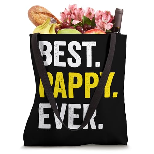 Bolsa Tote Retro Vintage Best Pappy Ever Grandpa miniatura 4