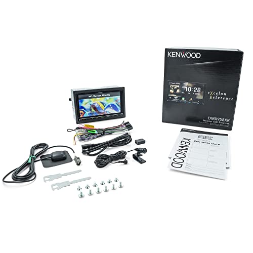 Kenwood Dmx958Xr Excelon Reference 6.8" Full Hd Capacitive Touchscreen Car Stereo Receiver, Wireless Apple Carplay/Android Auto, Bluetooth, Am/Fm Hd Radio, Mp3 Player, Usb Port, Double Din, Siriusxm #TOP4