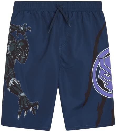 Marvel Boys Rash Guard Set - UPF 50 Avengers Short Sleeve Boys Swim Shirt and Swim Trunks (Sizes: 2T-12)4