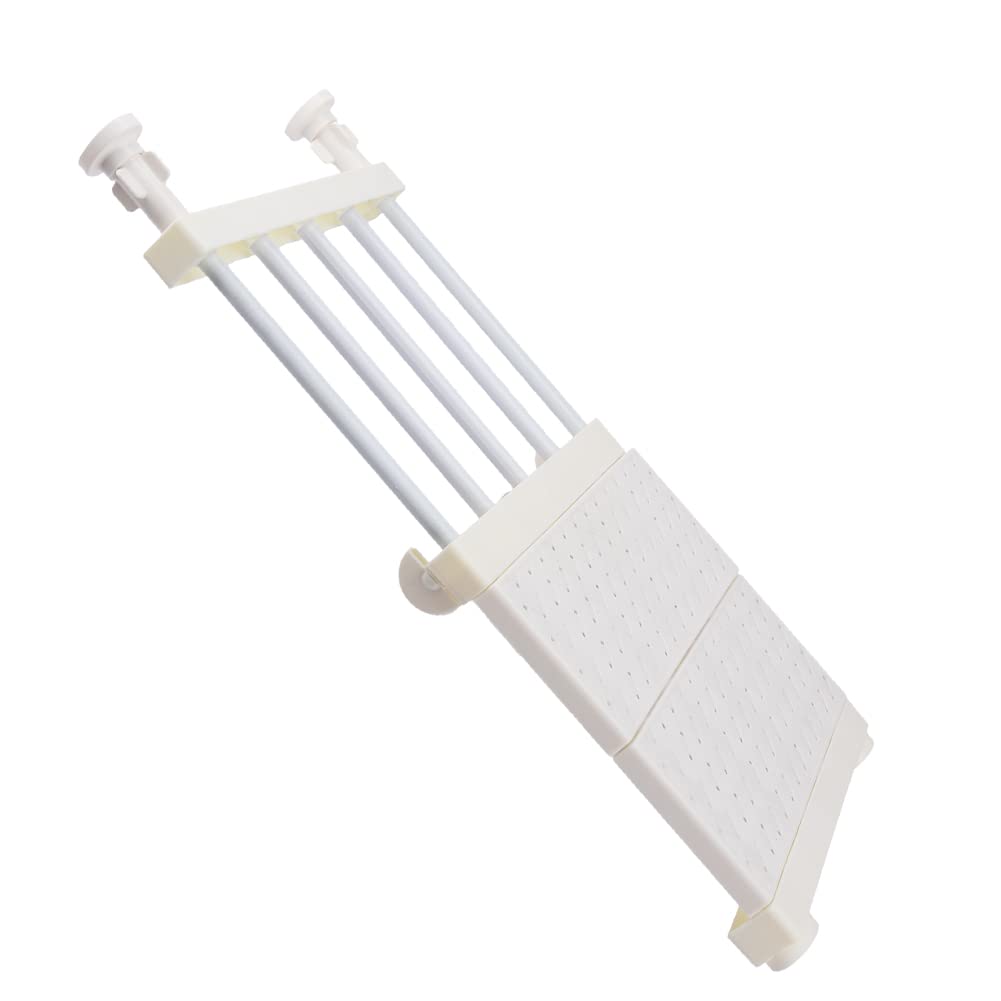 MOVKZACV Estante de almacenamiento extensible para ropa, organizador ajustable, separador de armario capacidad para objetos de 30 kg