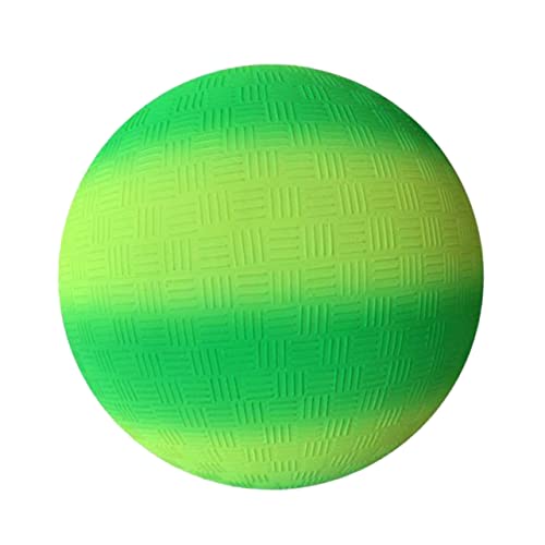Hemoton Rainbow Ball Toy for Boys and Girls 8.5 Inch Bounce and Kick Ball Ideal for Birthday Parties
