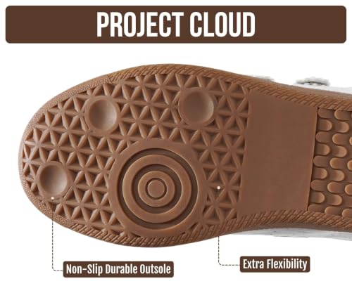 Image of Project Cloud Sneakers for Women - Stylish & Comfortable Women's Fashion Sneakers with Memory Foam and Leather Insole - Non Slip & Lightweight Womens Shoes - Fashion Shoes for Women (Ysabelle)