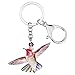 Portachiavi Portachiavi uccello colibrì volante Portachiavi animale carino per le donne Decorazione raccoglitore regalo amante del bambino