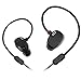 KZ ZS1 Dual Driver Extra Bass Wide Sound Field Sport in-Ear Monitors Headphones with Microphone