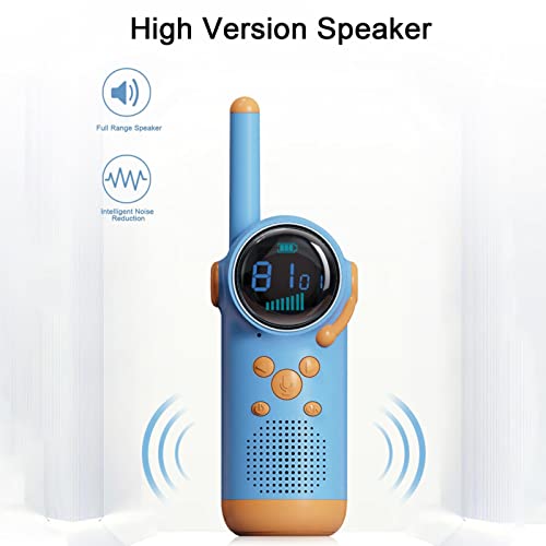 Rádio Walkie Talkies, Meninas Rádio Walkie Talky, Walkietalkie infantil de longo alcance alimentado