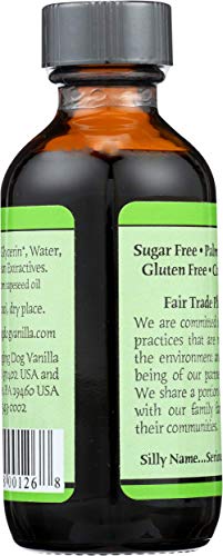 Singing Dog Vanilla, Pure Vanilla Flavor Alcohol Free, 2 Fluid Ounce Bottle