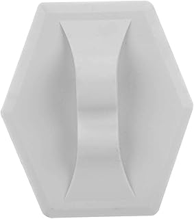 Jadeshay SUP Paddleboard, PVC Hex Rope Buckle Holder Clip, Inflatable Boat Paddle Keeper Paddle Holder Paddle Clip, Deck Mount for Inflatable Boat Kayak Accessory, 1 Pcs