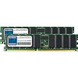 GLOBAL MEMORY 2Go (2 x 1Go) DDR 400MHz PC3200 184 PIN ECC ENREGISTRÉ DIMM (RDIMM) MÉMOIRE RAM KIT pour SERVEURS/WORKSTATIONS/Cartes Meres