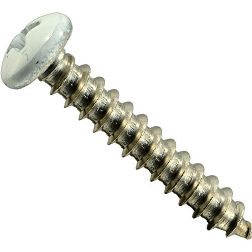 Hard-to-Find Fastener 014973208059 Shutter Screws - White, 8 x 1, Piece-20