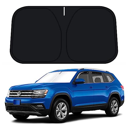 D-Lumina Windshield Sun Shade for Volkswagen Atlas 2018-2025 VW Atlas Cross Sport Accessories, Front...