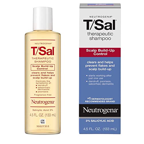 Neutrogena T/Sal Therapeutic Maximum Strength Shampoo 4.50 oz (Pack of 6)