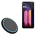 BoxWave Charger Compatible with LG V60 ThinQ 5G (Single Screen) - SwiftCharge PowerDisc Wireless Charger (15W), Qi Wireless 15W Circular Desktop Charger
