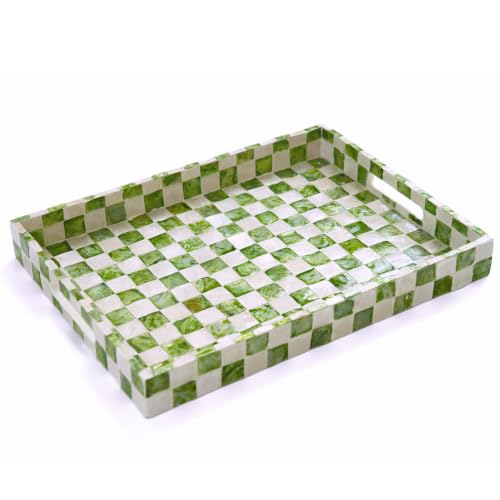 CHI AN HOME Capiz Shell Tray