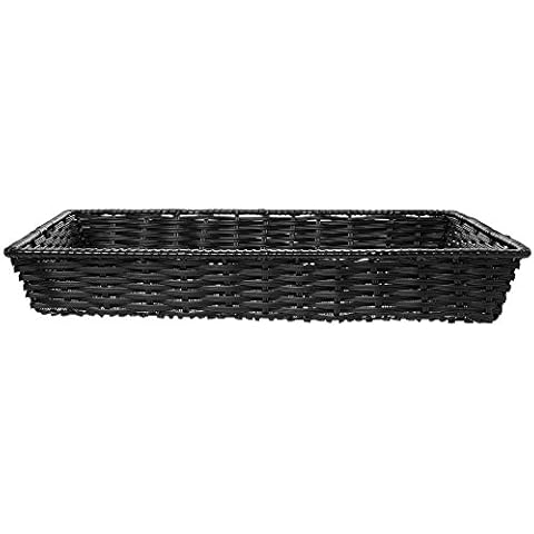 HUBERT Wicker Storage Basket Cover