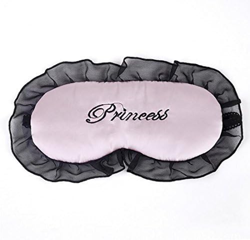Natural Silk Creative Sleep Eye Mask Sleeping Eyes Cover Eyeshade with Lace Border (Princess)