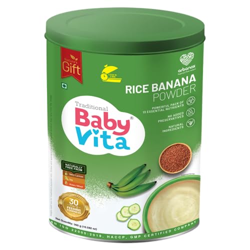 Arbanox Rice Banana Powder Mix | Nourishing Meal | 100% Natural Ingredients | No Added Preservatives | Wholesome Energy Booster | Easy-to-Digest| 300 gms (B0B71QFNDV) Amazon Price History, Amazon Price Tracker