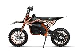 Nitro Motors Elektro Crossbike Dirtbike 1000W 36V Eco Fossa mit 10 Zoll Reifen 3...