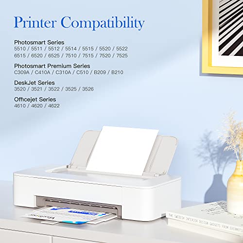 Valuetoner Compatible Ink Cartridge Replacement For Hp 564Xl 564 Xl Combo Pack For Photosmart 5510 5520 6520 7520 Premium C309A C410A Printer (15Pack:3 Black,3 Photo Black, 3 Cyan,3 Magenta,3 Yellow) #TOP1