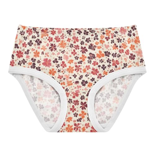 GuoChe Organic Cotton Panties Stretchy Triangle Panties Organic Underpants for Toddlers in Sizes 2T,3T, 4T, 5T, 6Y and 8Y