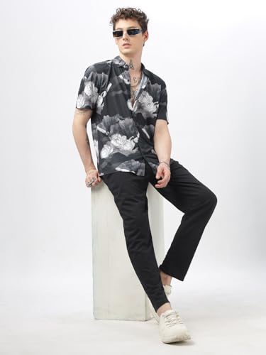 Image of BULLMER Trendy Clothing Set with Shirt & Pants Co-ords for Men