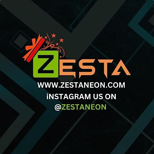 Image of Zesta Neon Sign Board LED Neon Light | Neon Lights for Room Bedroom Decor | Good Vibes Wall Aesthetic | LED Signs for Room Decoration, Logo Light Display