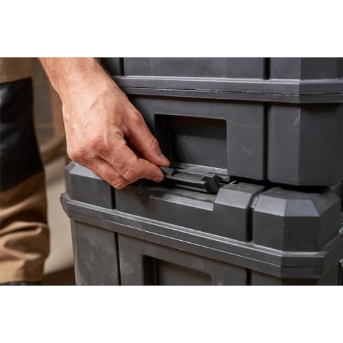 STANLEY FMST1-80103 Tour Tstak/PRO-STACK Mobile 3 Éléments Gamme FATMAX - Organiseur 7 Compartiments -Mallette 14L - Poignée Télescopique