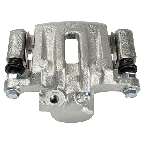 Image of TRQ Rear Right Brake Caliper w /Bracket Passenger Side | For 2012-2015 Chevrolet Captiva Sport 2007-2017 Equinox 2010-2017 GMC Terrain 2007-2009 Pontiac Torrent 2008-2010 Saturn Vue