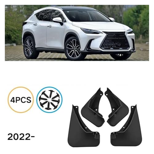Guardabarros para Lexus NX 2022-2024 cubiertas antisalpicaduras completas 2