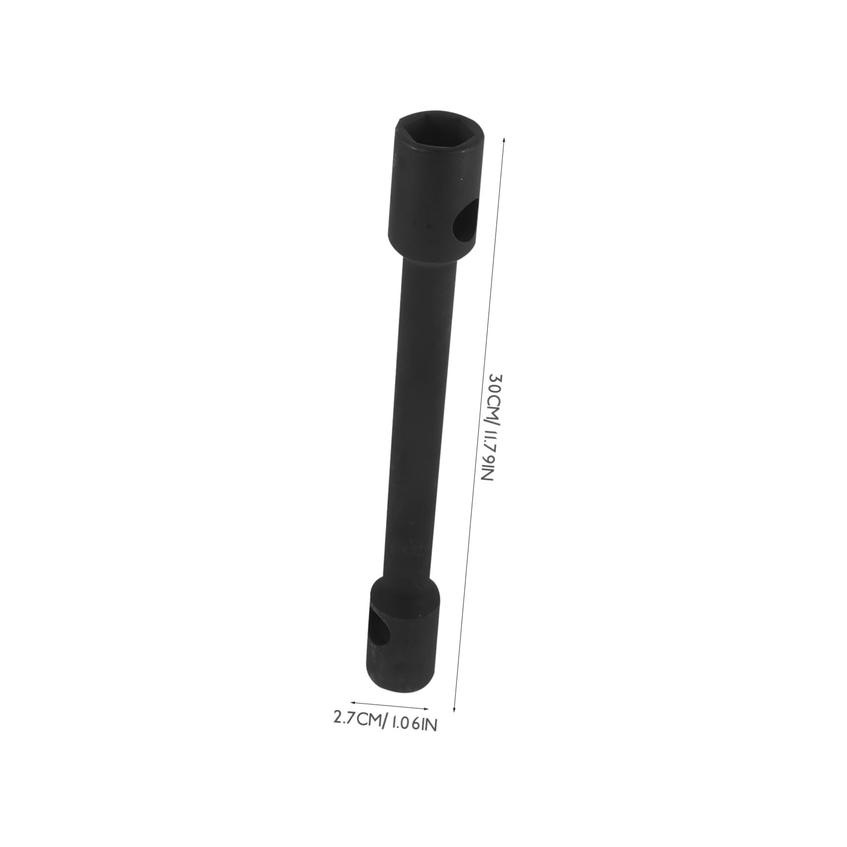 POPETPOP Clé à Pneus Double Tête en Acier Noir pour Roue de Voiture