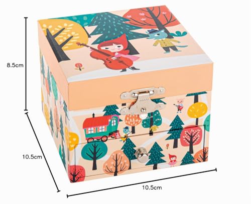 Miniatura 5 de Trousselier - Caperucita Roja - Joyería Musical - Regalo Ideal Para Niños - Canción De Cuna Musical De Schubert - Multicolor - 2 Unidades