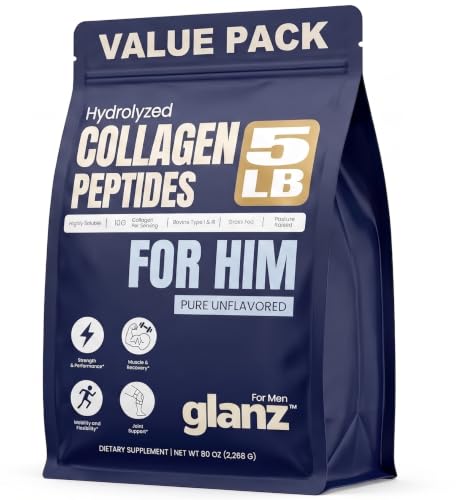 GLANZ Collagen Peptides Powder for Men