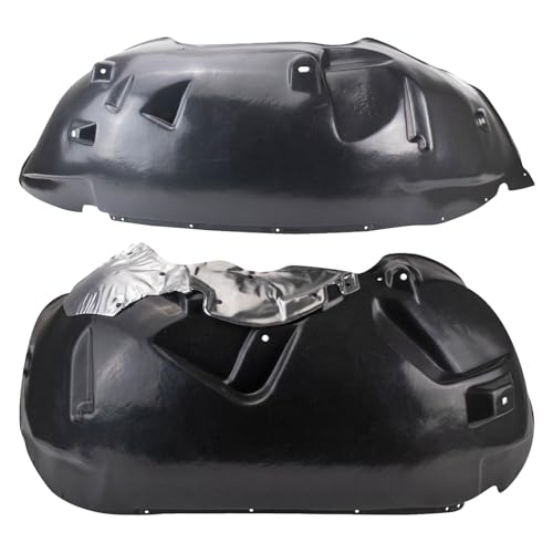 Image of TRQ Inner Fender Liner Set Compatible with 2005-2010 Dodge Dakota 2011 Ram CH1248129 CH1249129