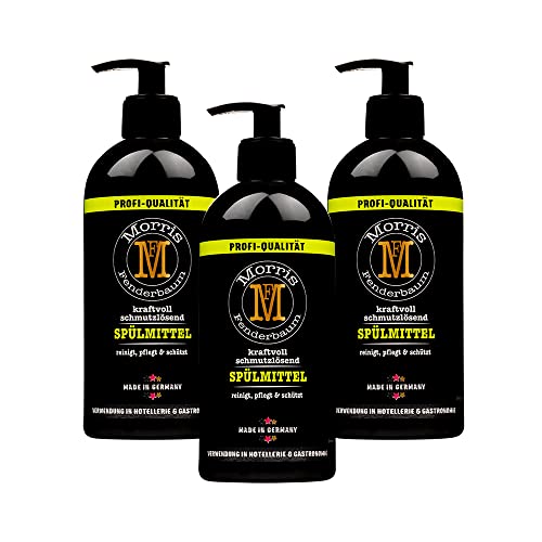 Morris Fenderbaum Küchen-Box, 3x Spülmittel, Schwarz, Frisch Cover