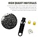 MLY 5PCS Transmission Shifter Linkage Cable Kit, 14104 15276979 52855956AG Shifter Cable Linkage Bushing, Compatible with Chevy Silverado 1500 2500 3500 Buick Cadillac GMC RAM Dodge 2004-2024 (Black)