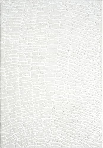 Tapete Abani crema 152x91 cm diseño pebble miniatura 3