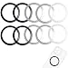 Produktbild Thoquene 10 Stück Magnet Ring Aufkleber, Magnetic Ring Sticker, Magnetisches Drahtloses Ladegerät für MagSafe für alle Smartphone