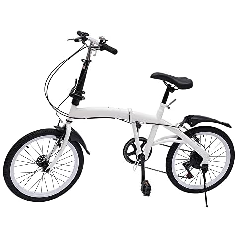Lightakai 20 Zoll Klappfahrrad, klappfahrrad Erwachsene mit 7 Gangschaltung Faltbares Fahrrad Für Damen und Herren Für Stadt und Camping Cover